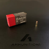 Aguila Target & Range - 25 ACP - 50 Gr FMJ - 50 Rnd/Bx