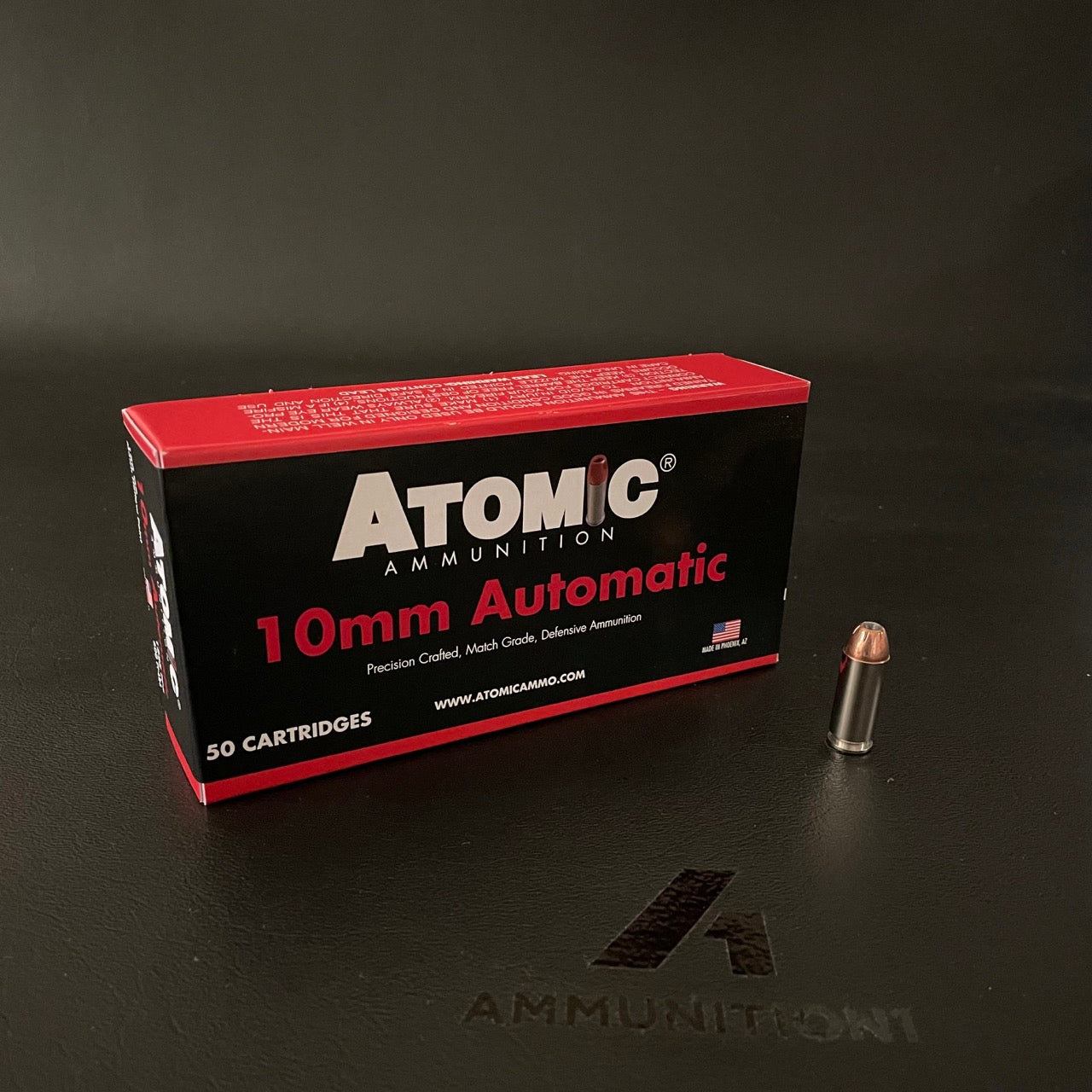 Atomic Ammunition Match - 10mm Auto - 180 Gr HP - 50 Rnd/Bx