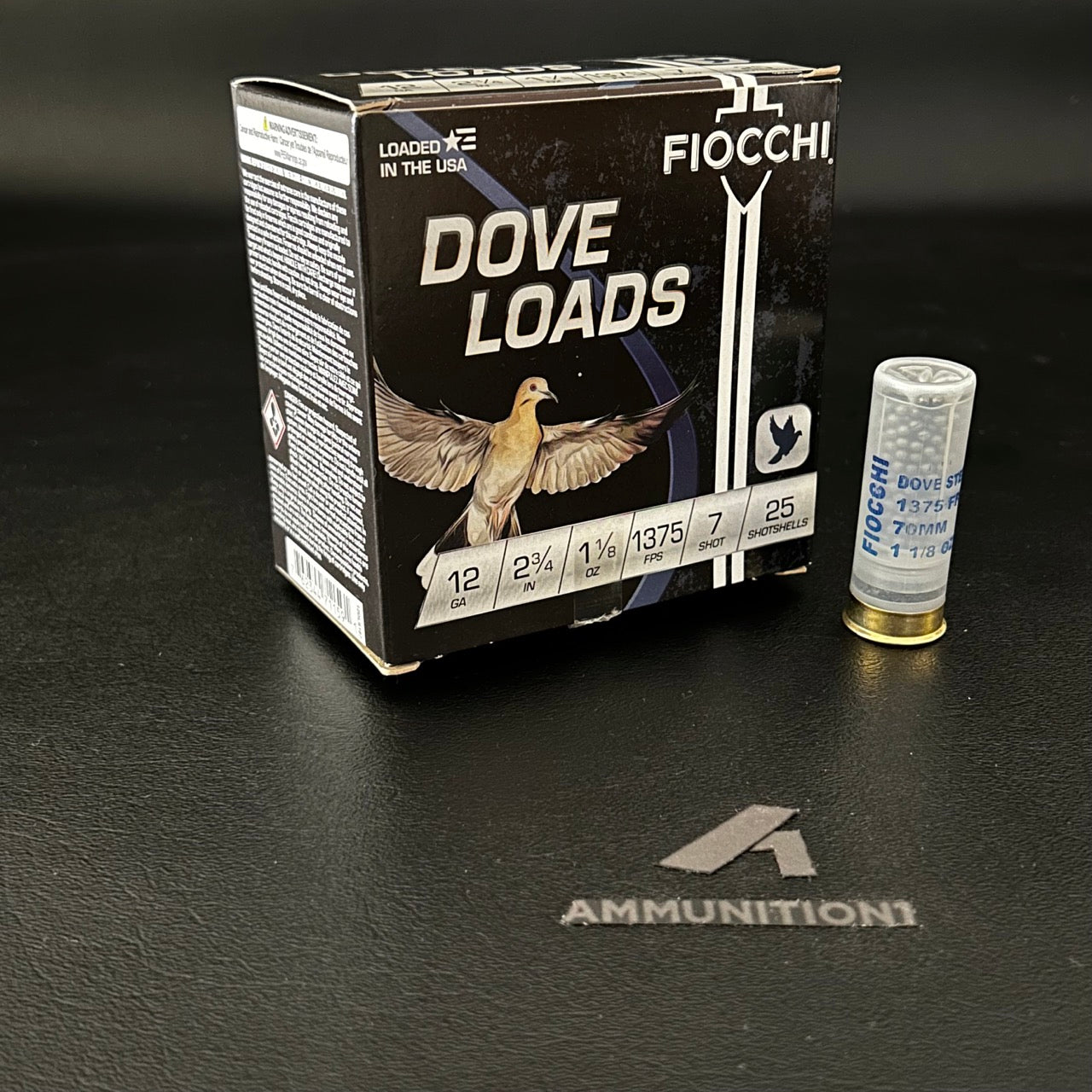 Fiocchi Dove & Quail Steel - 12 Ga - 2.75" 1 1/8 oz #7 - 25 Rnd/Bx