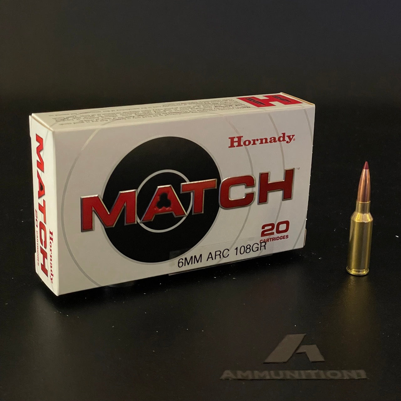 Hornady Match - 6mm ARC - 108 Gr - 20 Rnd/Bx