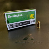 Remington UMC - 40 S&W - 165 Gr FMJ - 50 Rnd/Bx