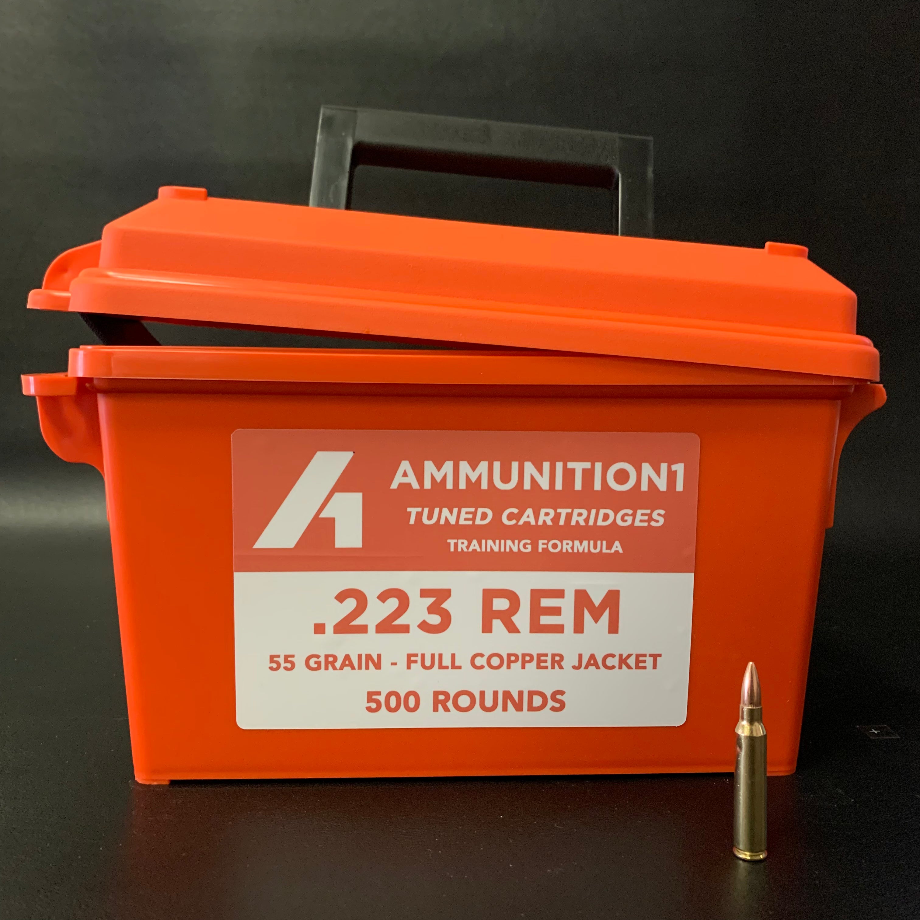 Ammunition1 - Remanufactured - .223 Rem - 55 Gr FMJ - 500 Rnd/Can