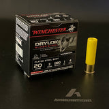 Winchester DryLock Super Magnum - 20 Ga - 3" 1 oz #4 - 25 Rnd/Bx