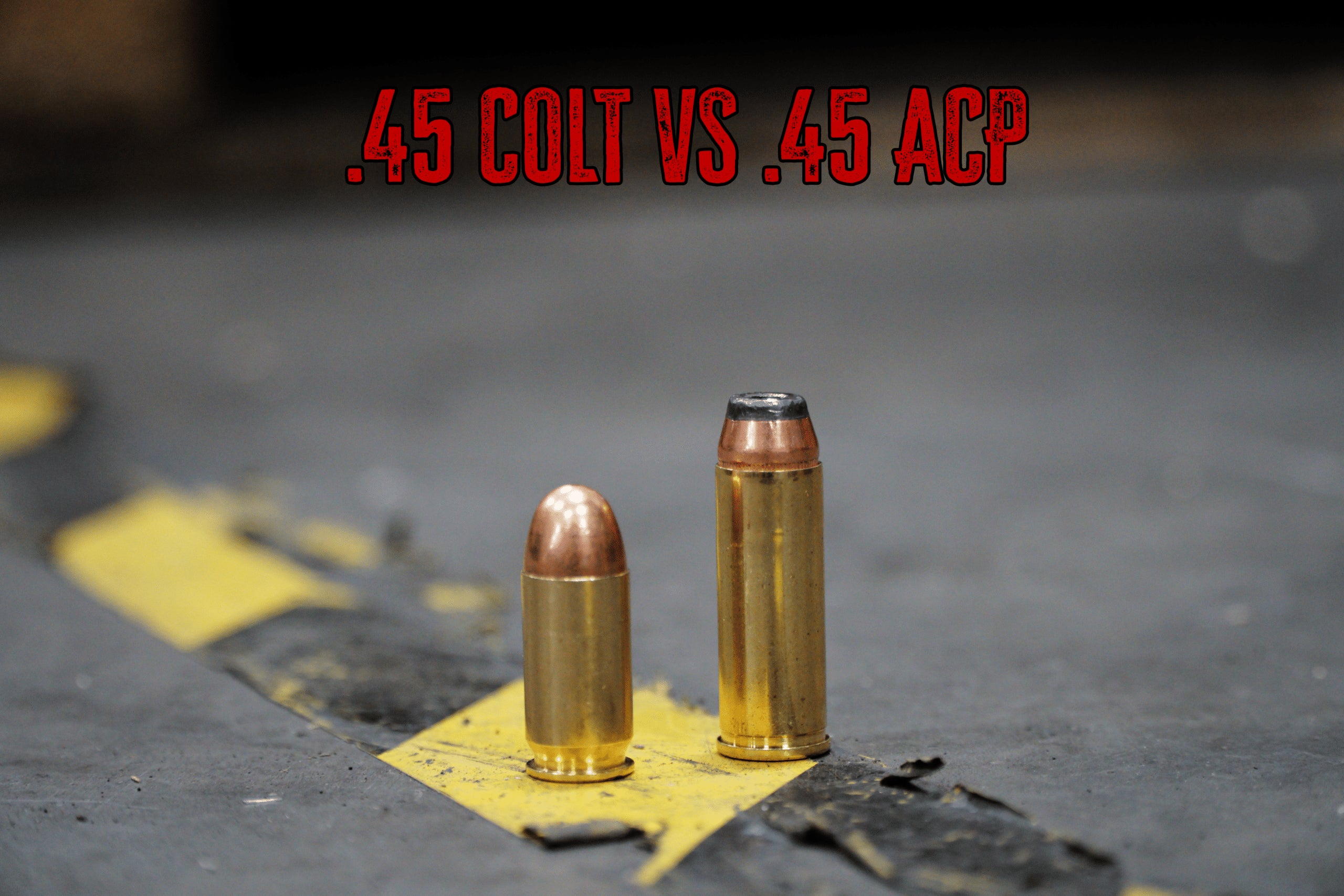 The Difference Between .45 ACP and .45 Colt