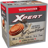 Winchester Xpert Game & Target - 20 Gauge - 2-3/4" 3/4oz #7 Shot - 25 Rnd/Bx