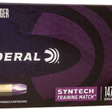 Federal Syntech Match - 9mm - 147gr Total Syntech Jacket Flat Nose - 50 Rnd/Bx