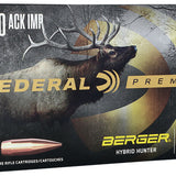 Federal  Premium - 280 Ackley Improved - 168 Gr Berger Hybrid Hunter - 20 Rnd/Bx