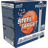Fiocchi Steel Target - 12 Ga - 2.75" 1oz 7Shot 1200 FPS - 25 Rnd/Bx