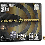 Federal Premium Personal Defense - 357 Sig - 125gr HST JHP - 20 Rnd/Bx