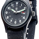 S&W SWW1464BK Smith & Wesson Military Watch Black