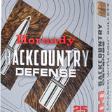 Hornady Back Country - 9mm +P - 138 Gr DGH - 25 Rnd/Bx