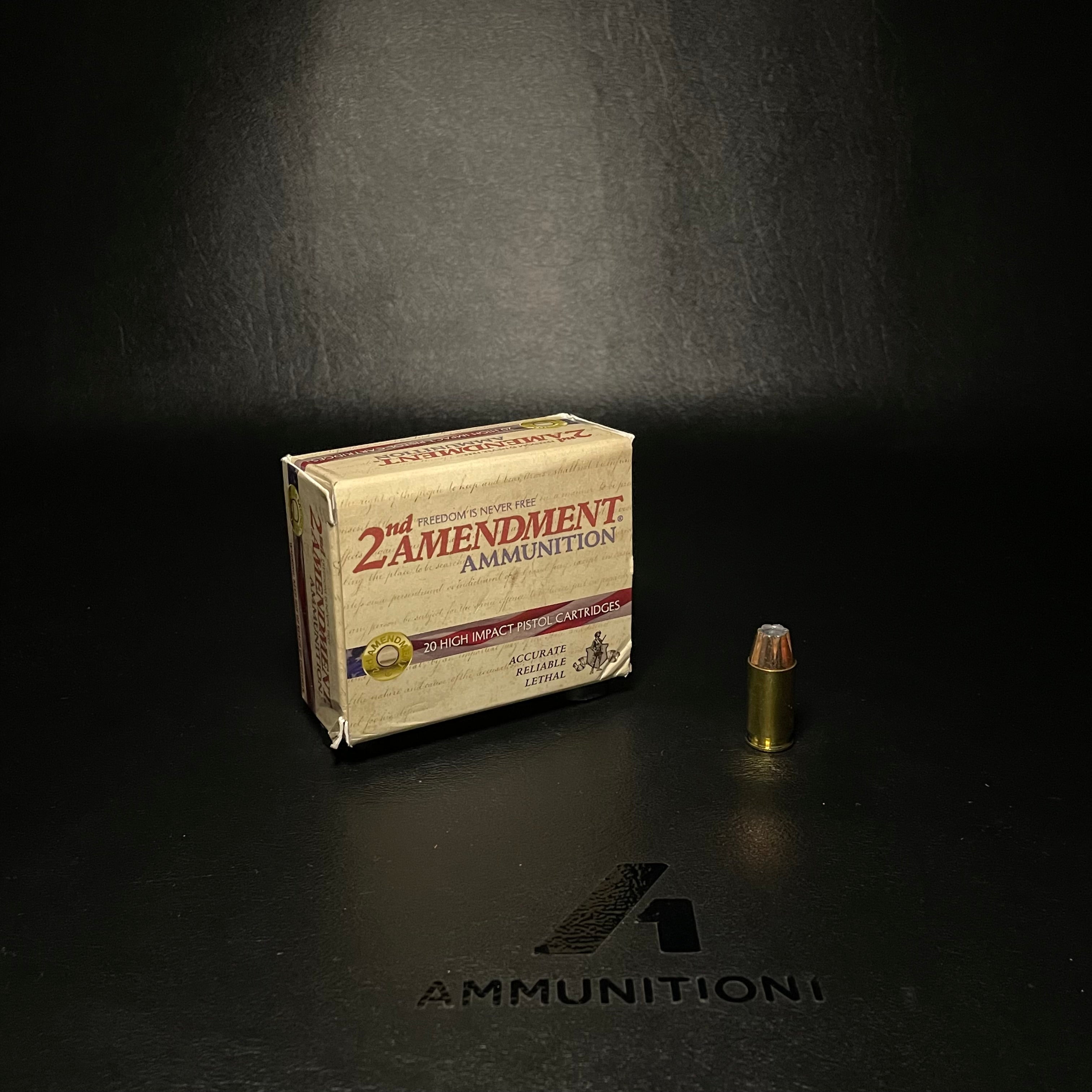 2nd Amendment Ammunition - 45 ACP - 230 Gr JHP - 20 Rnd/Bx
