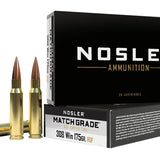 Nosler Match Grade RDF - 308 Win - 175 Gr RDF HPBT - 20 Rnd/Bx