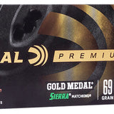 Federal Premium Gold Medal - 223 Rem - 69 Gr Sierra MatchKing BTHP - 20 Rnd/Bx