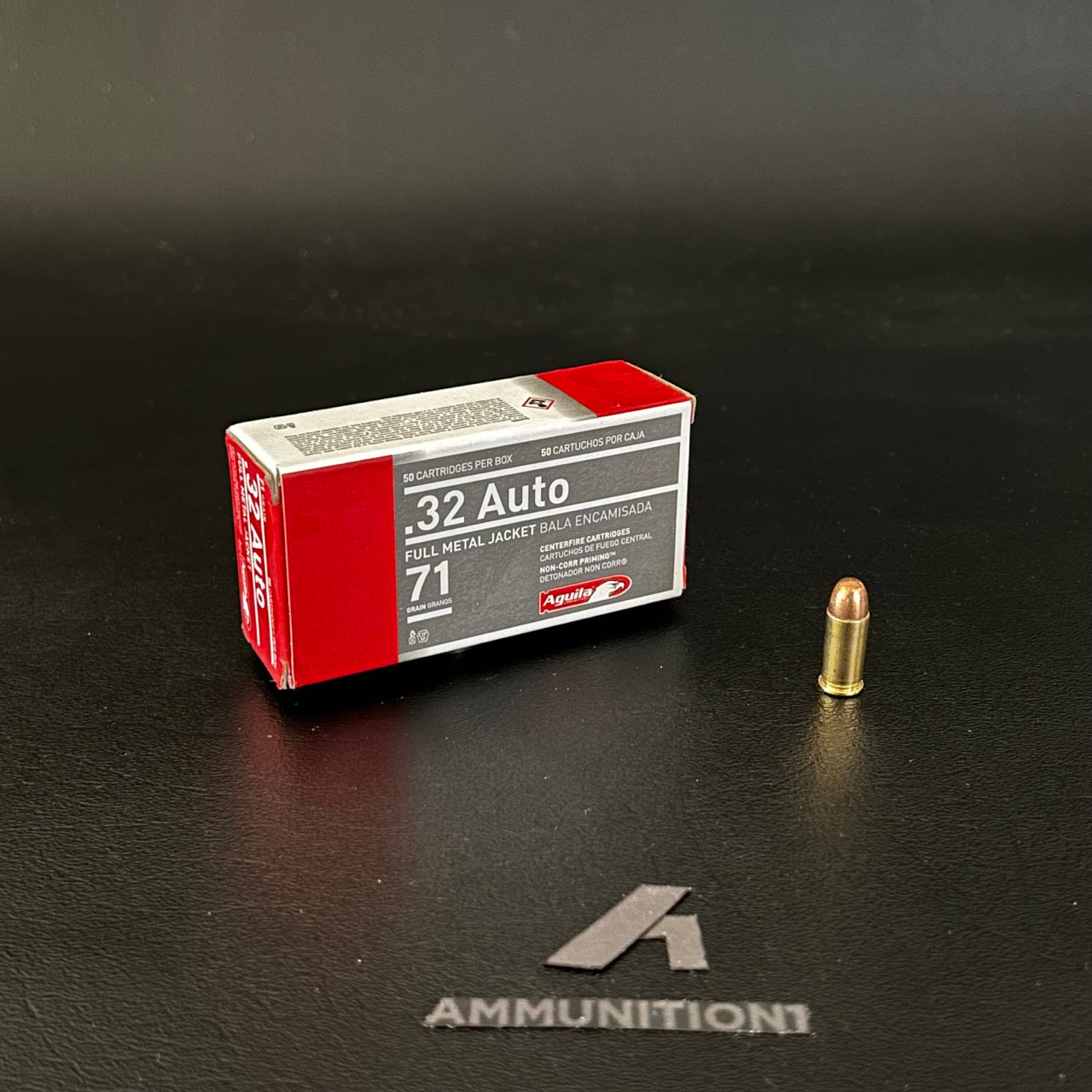 Aguila Ammunition Target & Range -  32 ACP - 71 Gr FMJ - 50 Rnd/Bx