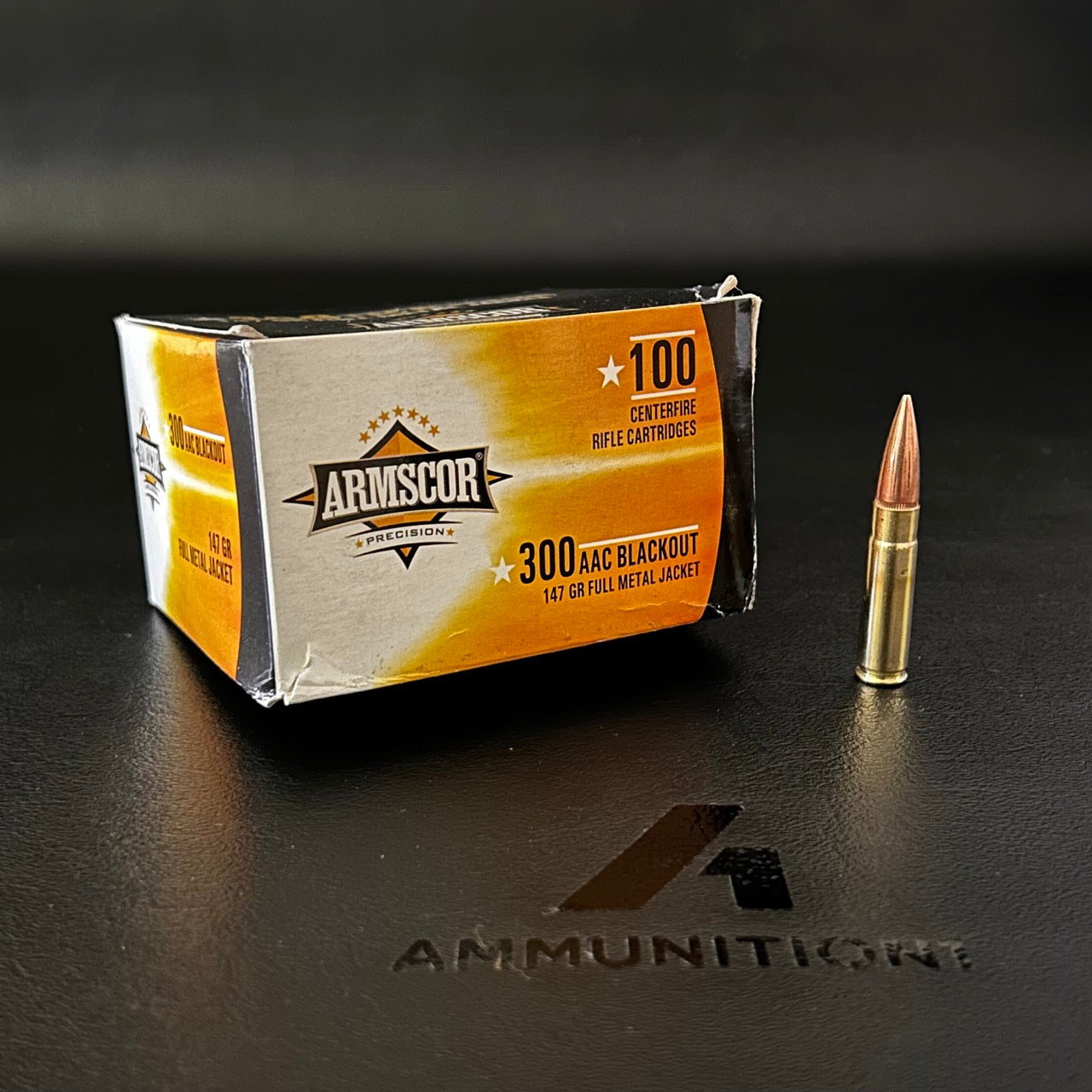 Armscor - 300 Blackout - 147 Gr FMJ - 100 Rnd/Bx – Ammunition1