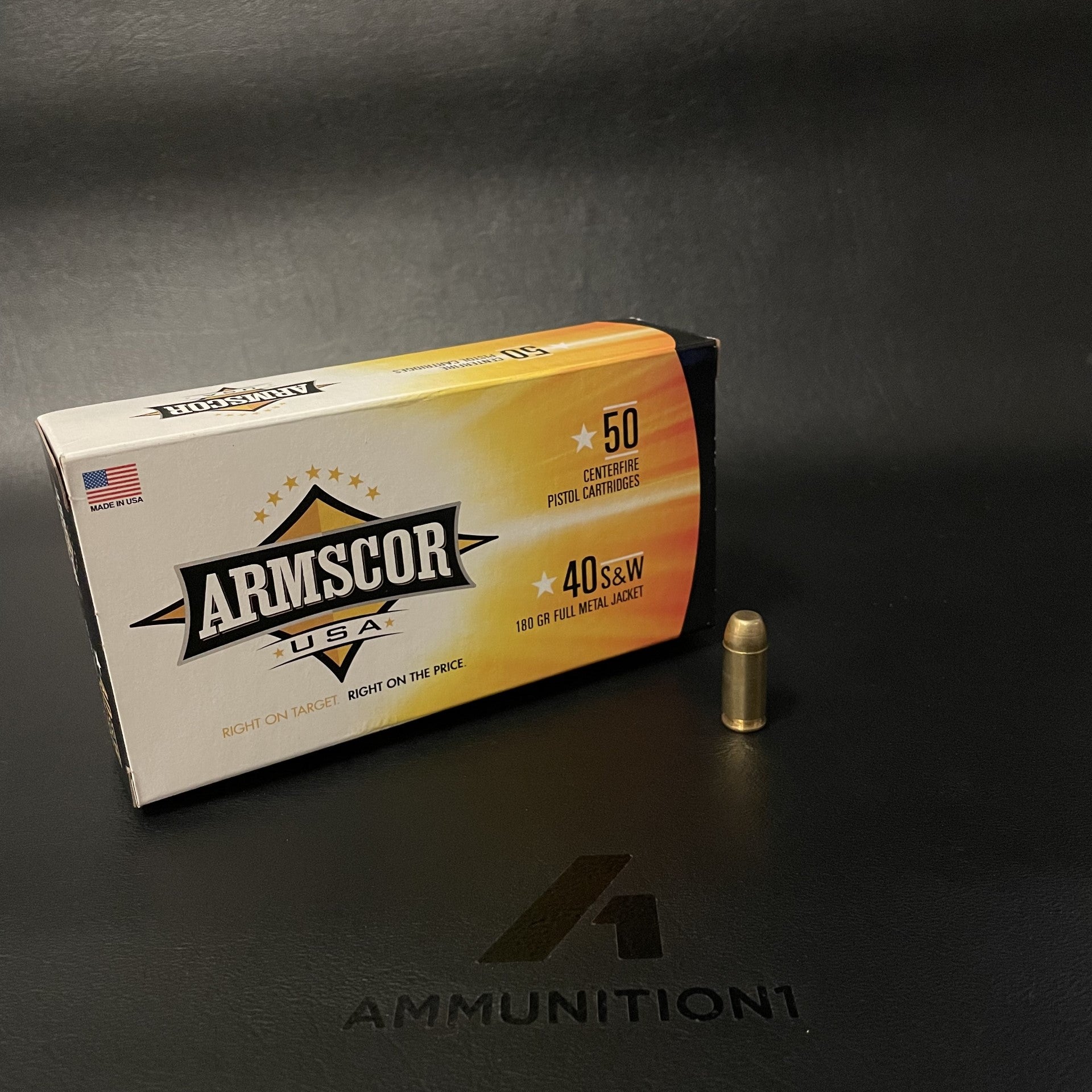 Armscor - 40 S&W - 180 Gr FMJ - 50 Rnd/Bx