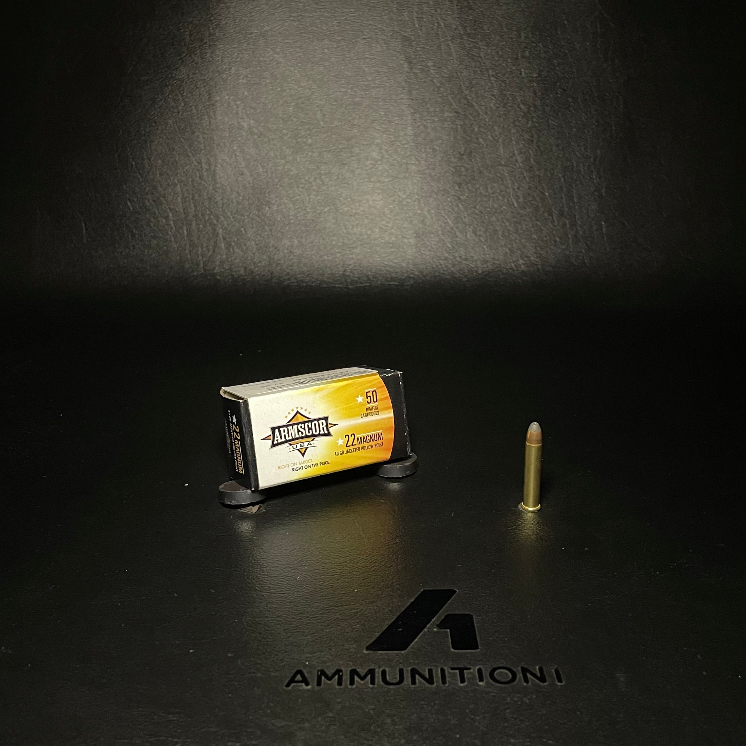 Armscor USA - 22 WMR - 40 Gr JHP - Rnd/Bx