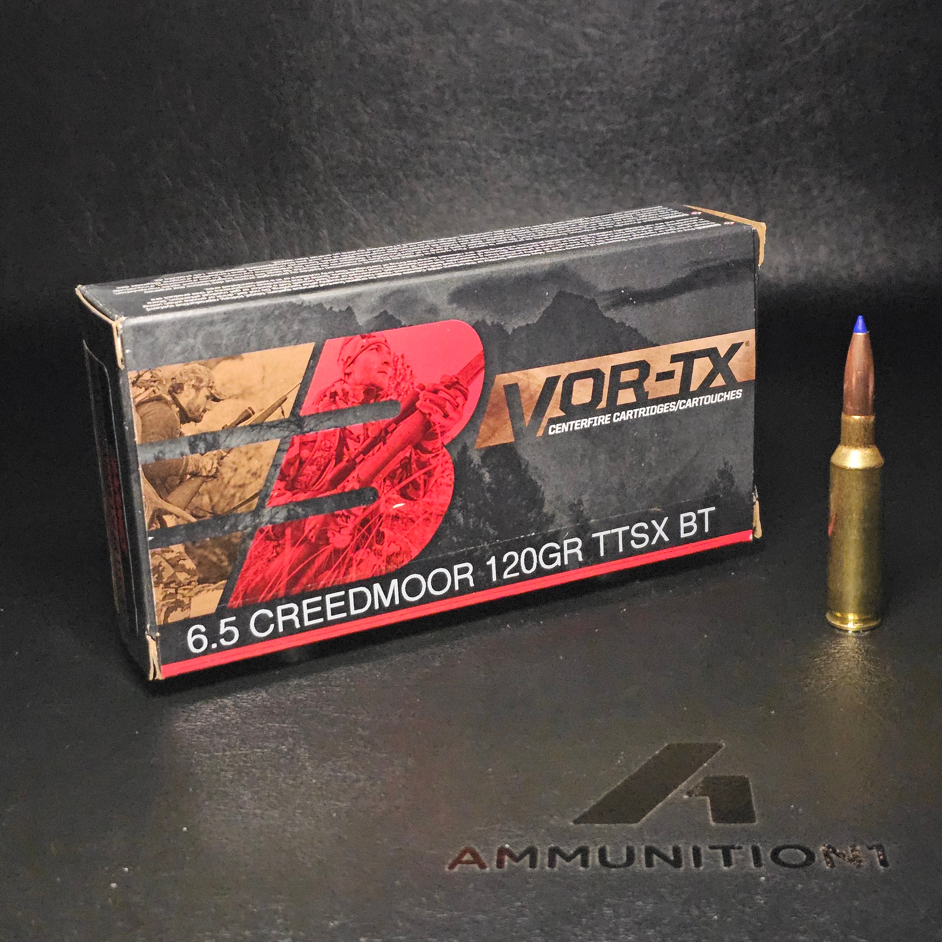 BARNES VOR-TX - 6.5 Creedmoor - 120 Gr - 20 Rnd/Bx