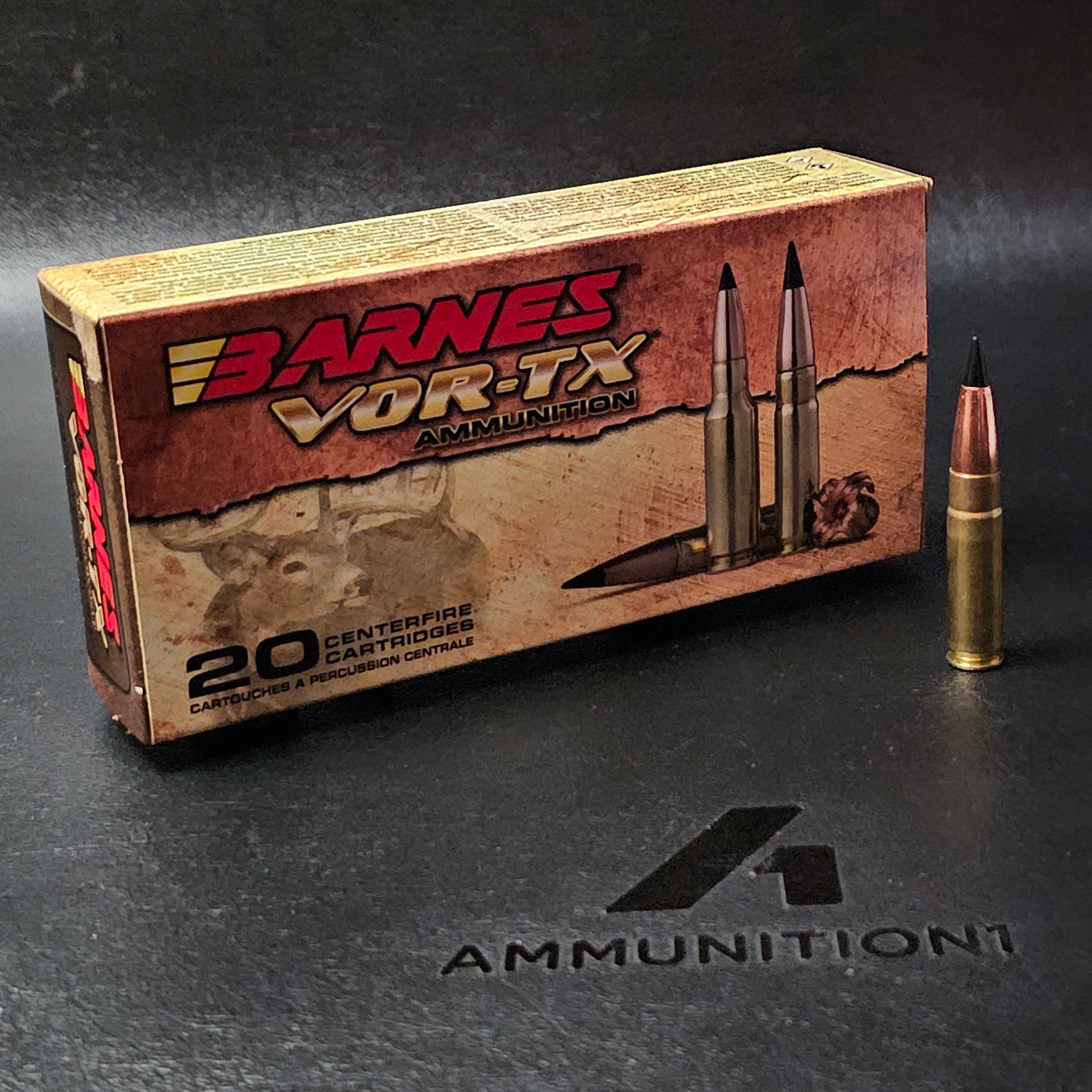 Barnes VOR-TX - .300 AAC Blackout - 120 Gr TAC-TX BT - 20 Rnd/Bx