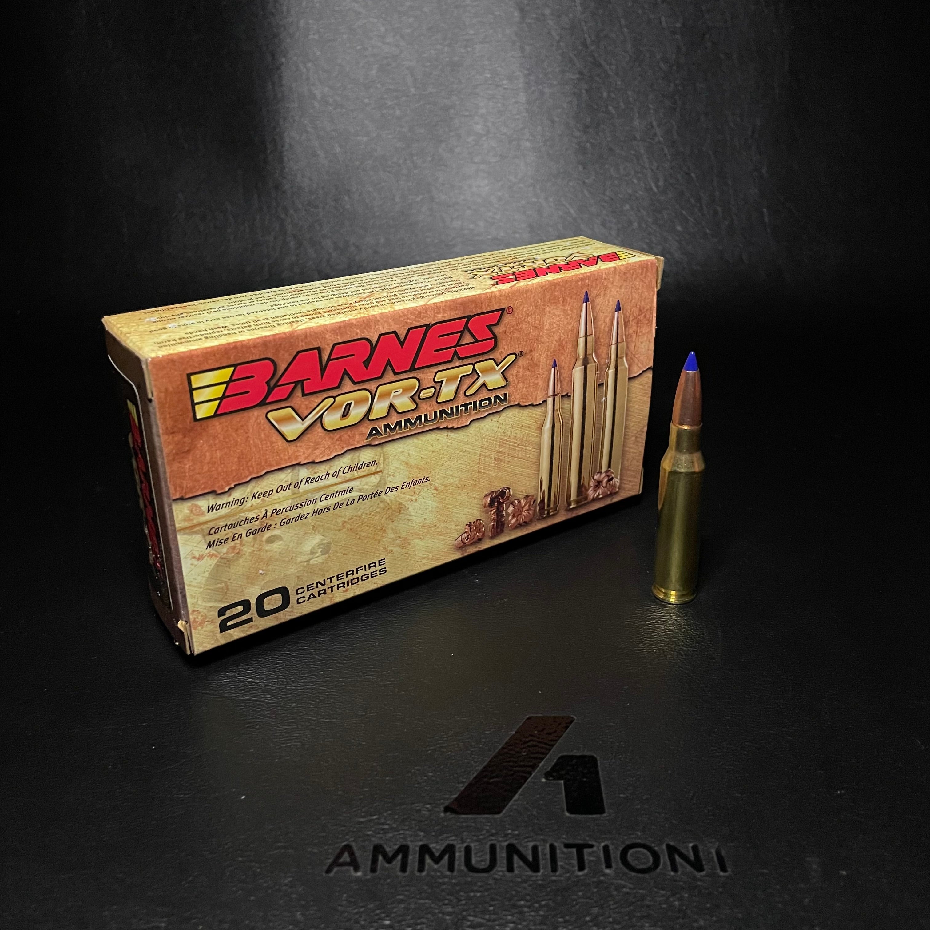 Barnes VOR-TX - 7mm-08 Rem - 120 Gr TTSX BT - 20 Rnd/Bx