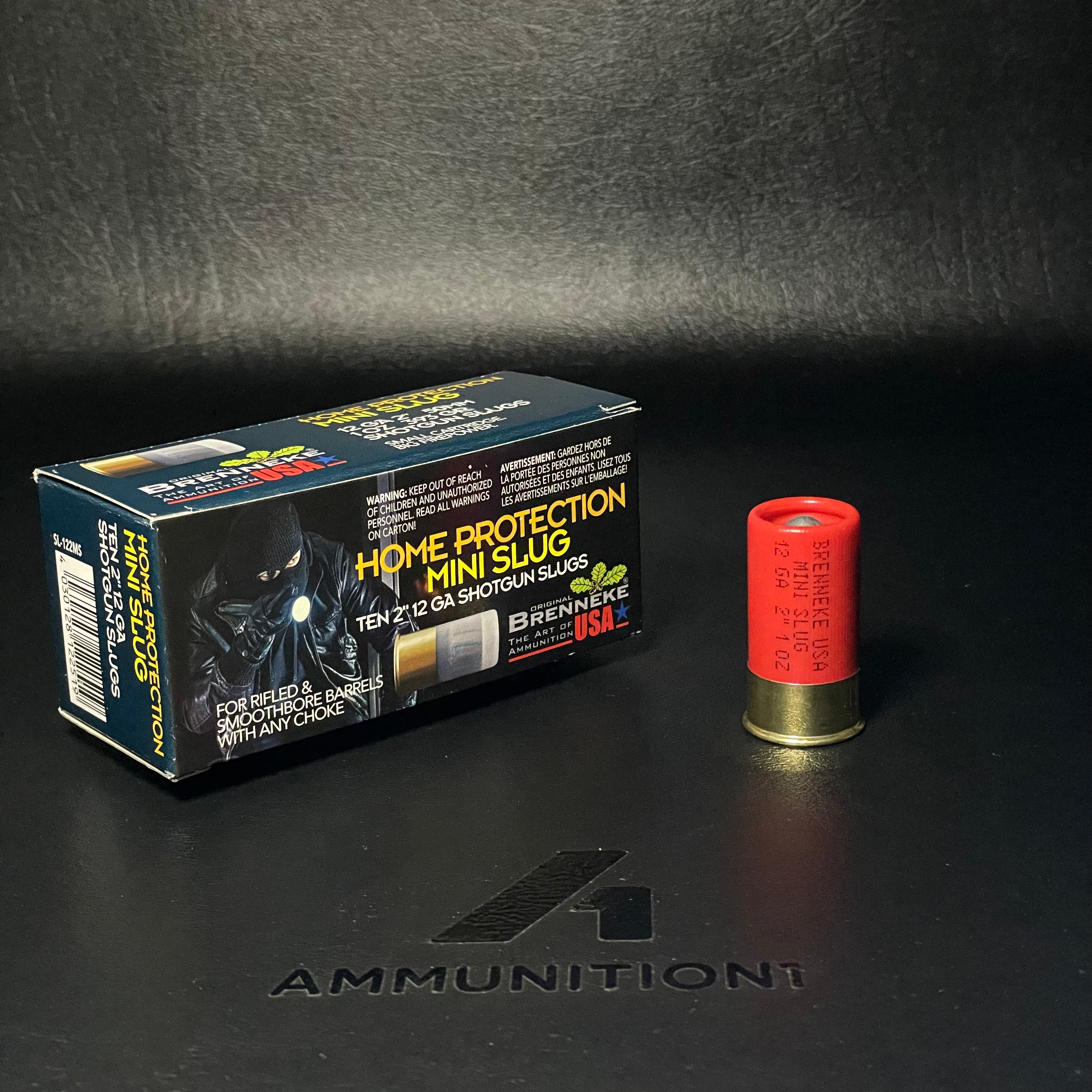 Brenneke Home Protection - 12 Ga - 2 1/2" 1 Oz Mini Slug - 10 Rnd/Bx