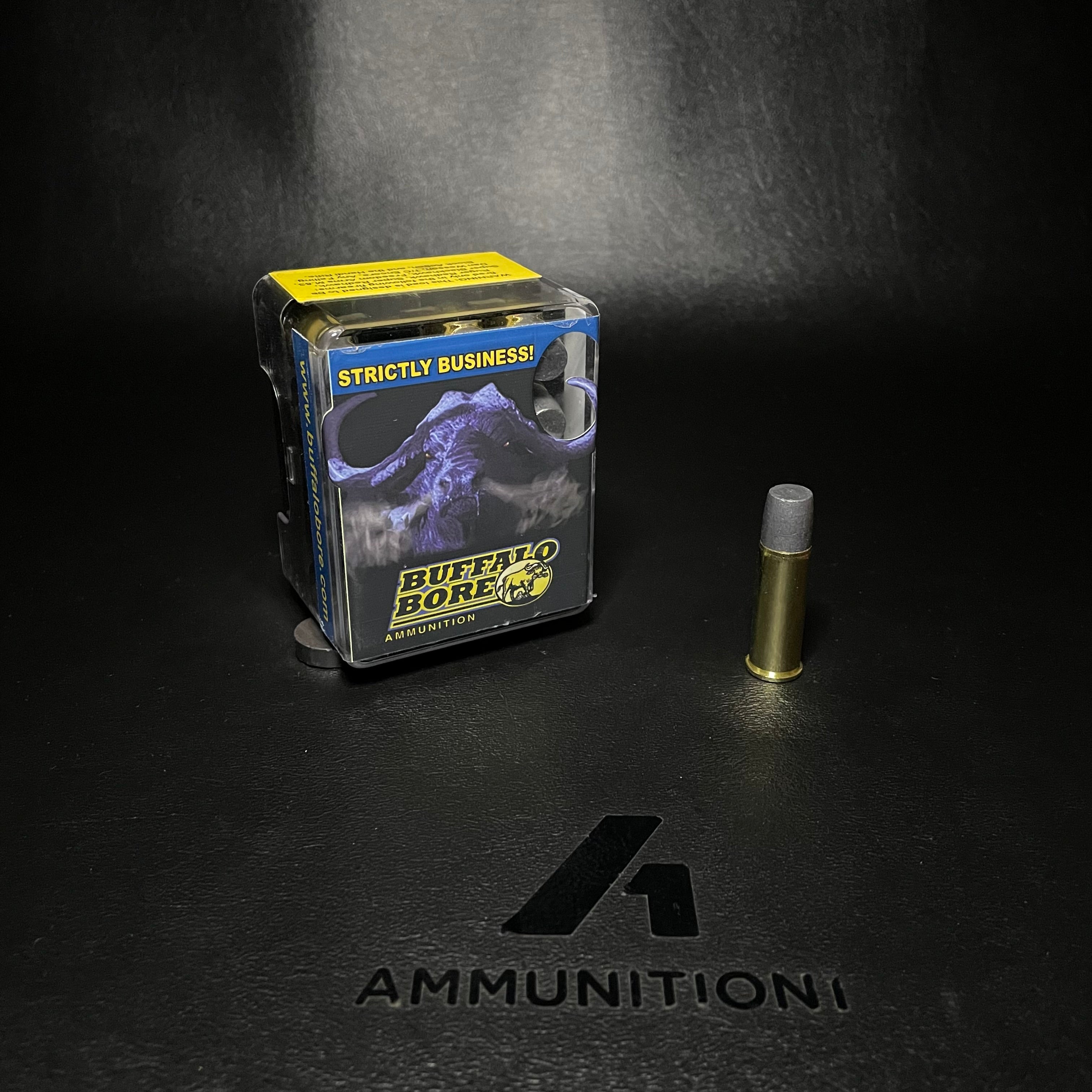 Buffalo Bore Ammunition Heavy - 44 Rem Mag +P+ - 340 Gr HC LFN - 20 Rnd/Bx