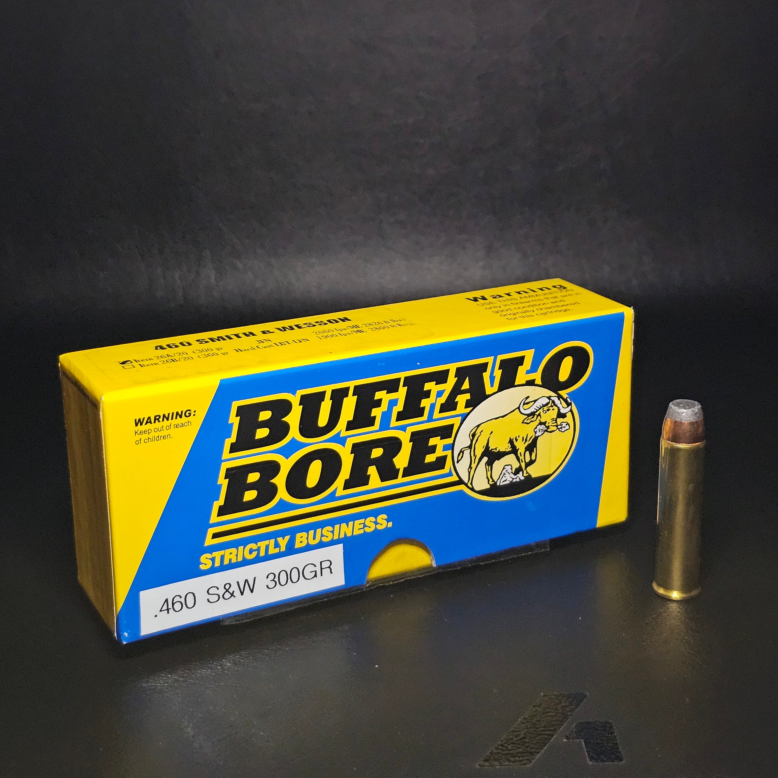 Buffalo Bore Personal Defense - .460 S&W Mag - 300 Gr JSP - 20 Rnd/Bx ...