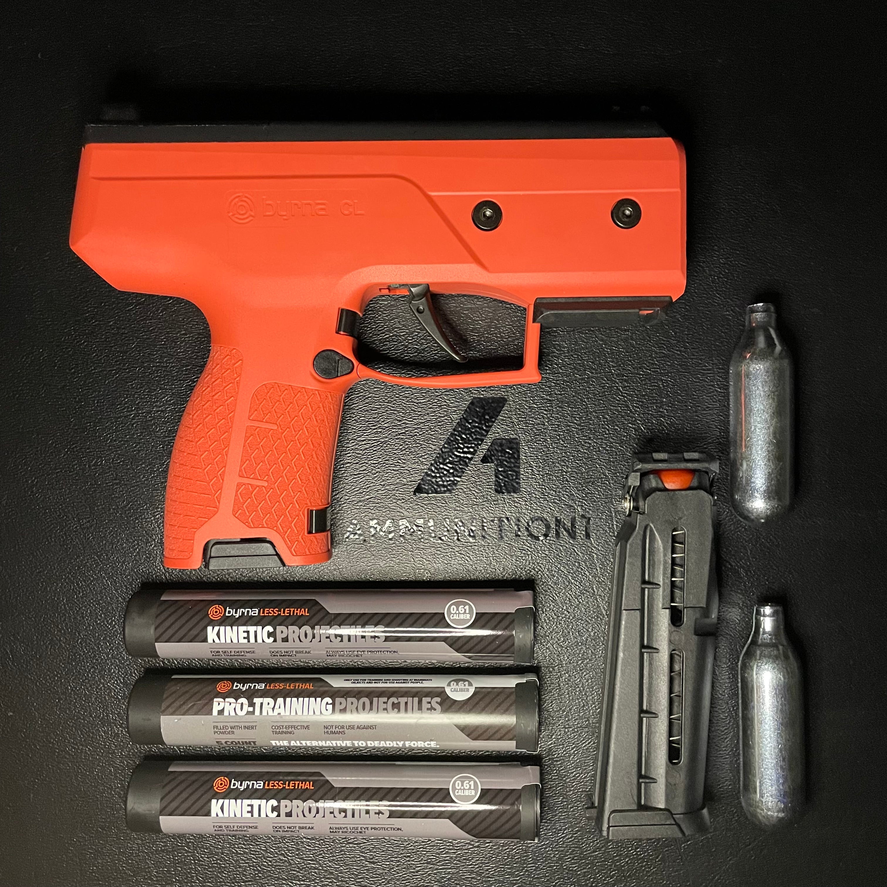 Byrna CL Universal Kit (NY/CA COMPLIANT) - ORANGE KIT