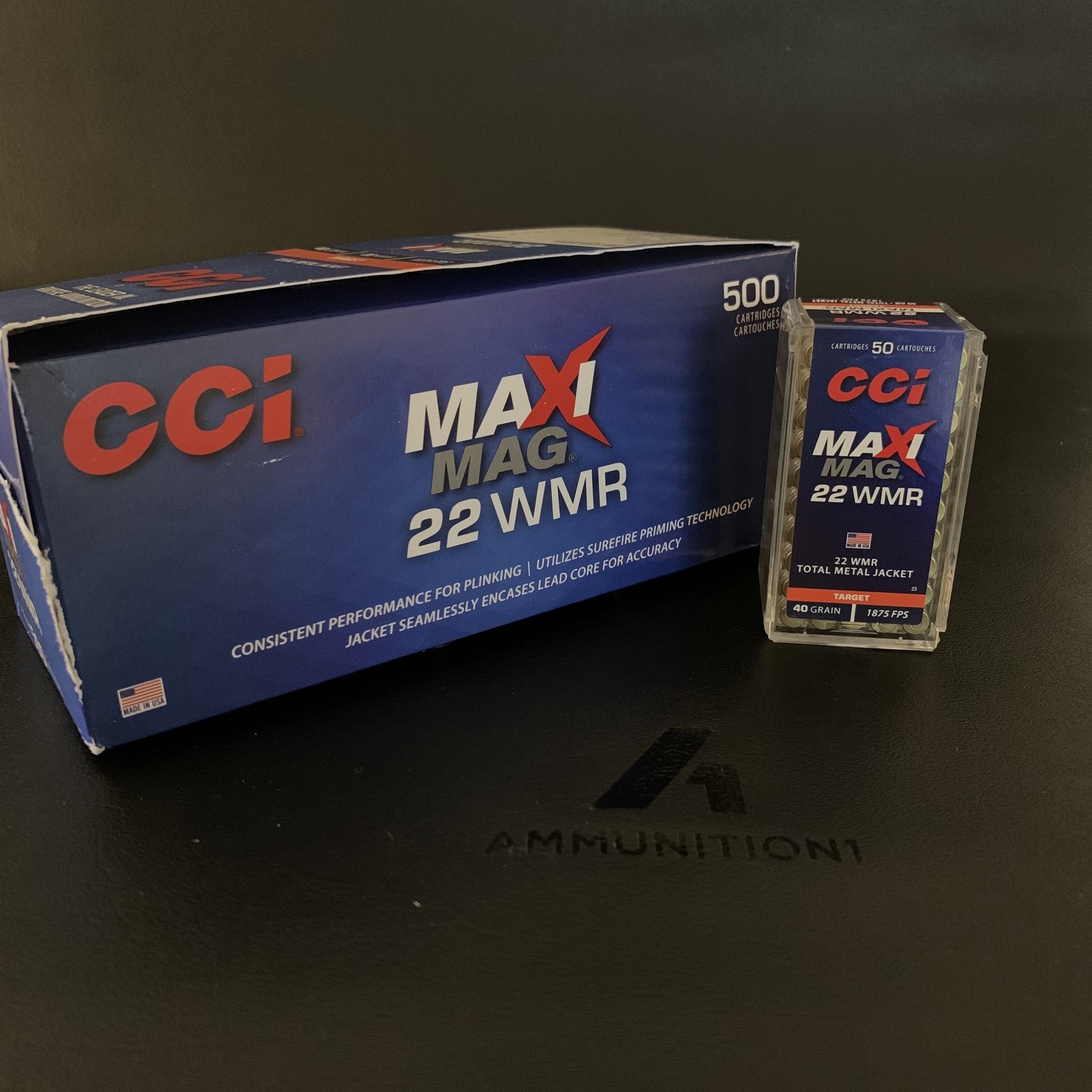 CCI Maxi Mag - 22 WMR - 40 Gr TMJ - 50 Rnd/Bx