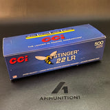 CCI Stinger - 22 LR - 32 Gr CPHP - 500 Rnd/Case
