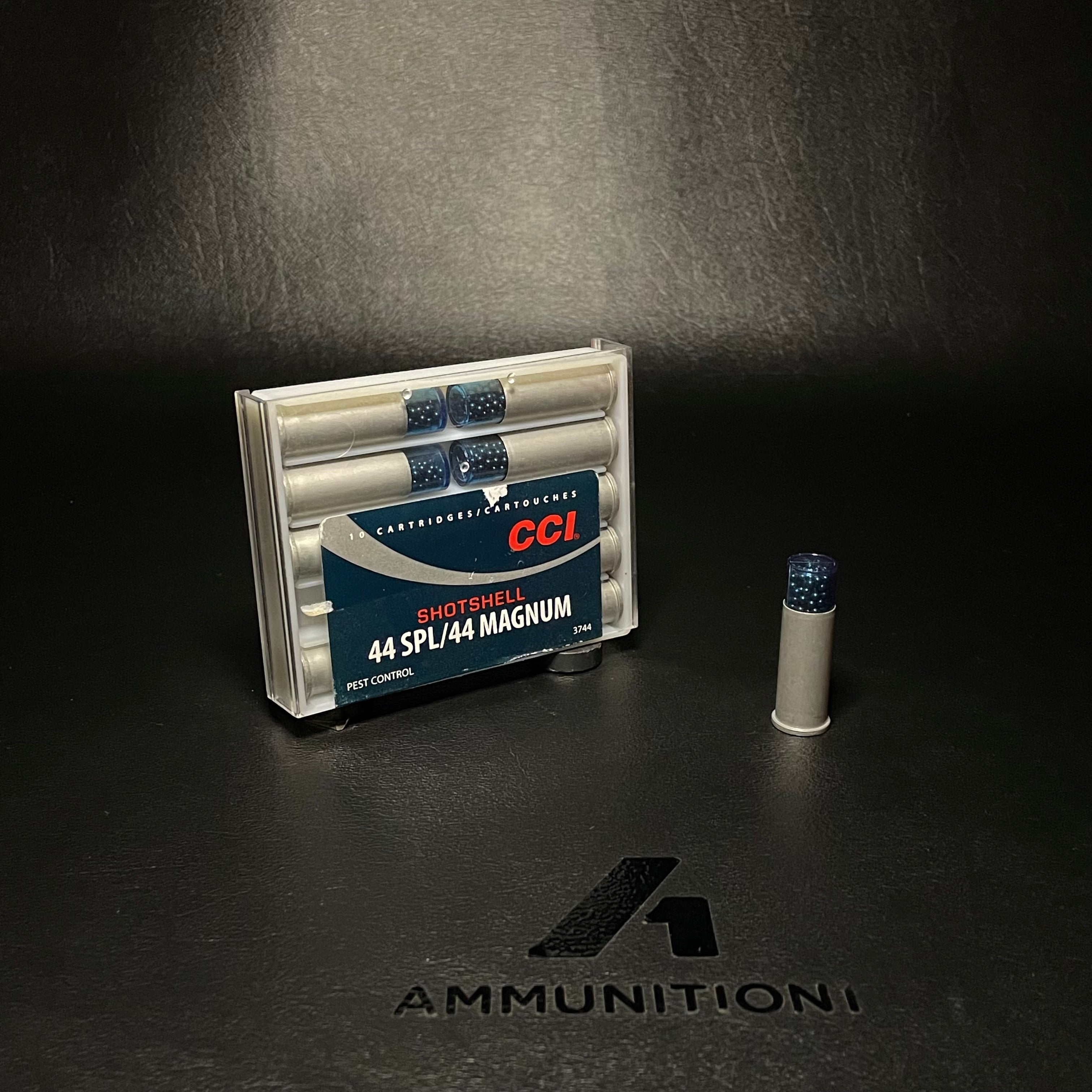 CCI Pest Control Shotshell - 44 Special / 44 Rem Mag - 140 Gr #9 Shot - 10 Rnd/Bx