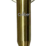 Caliber Gourmet - Bottle Opener/Whistle - Gold - Fired Shell Casing - Front