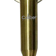 Caliber Gourmet - Bottle Opener/Whistle - Gold - Fired Shell Casing - Front