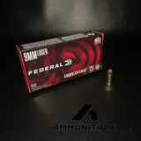 Federal American Eagle - 9mm - 124 Gr FMJ - 50 Rnd/Bx