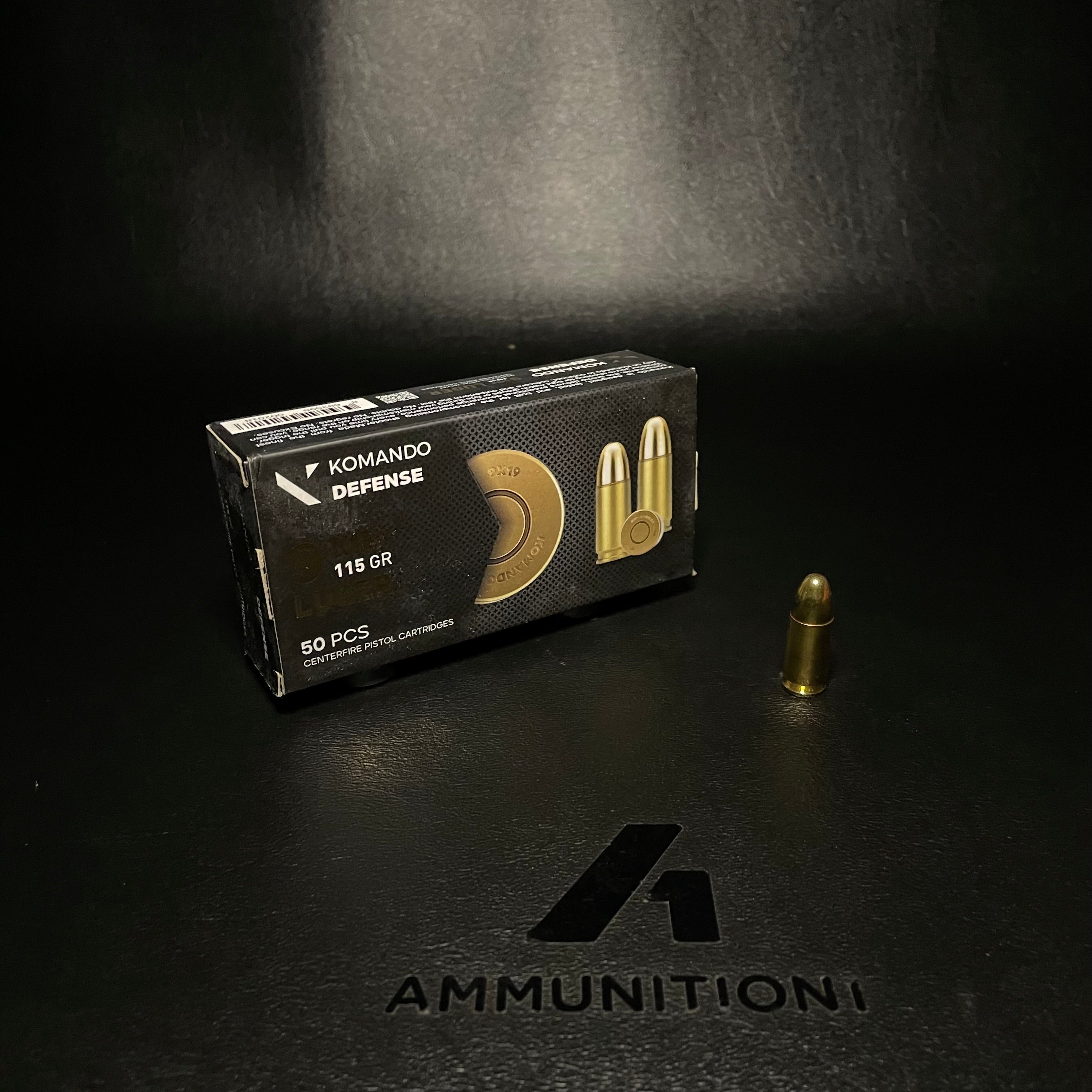 Dickinson LLC - 9mm - 115 Gr FMJ - 50 Rnd/Bx