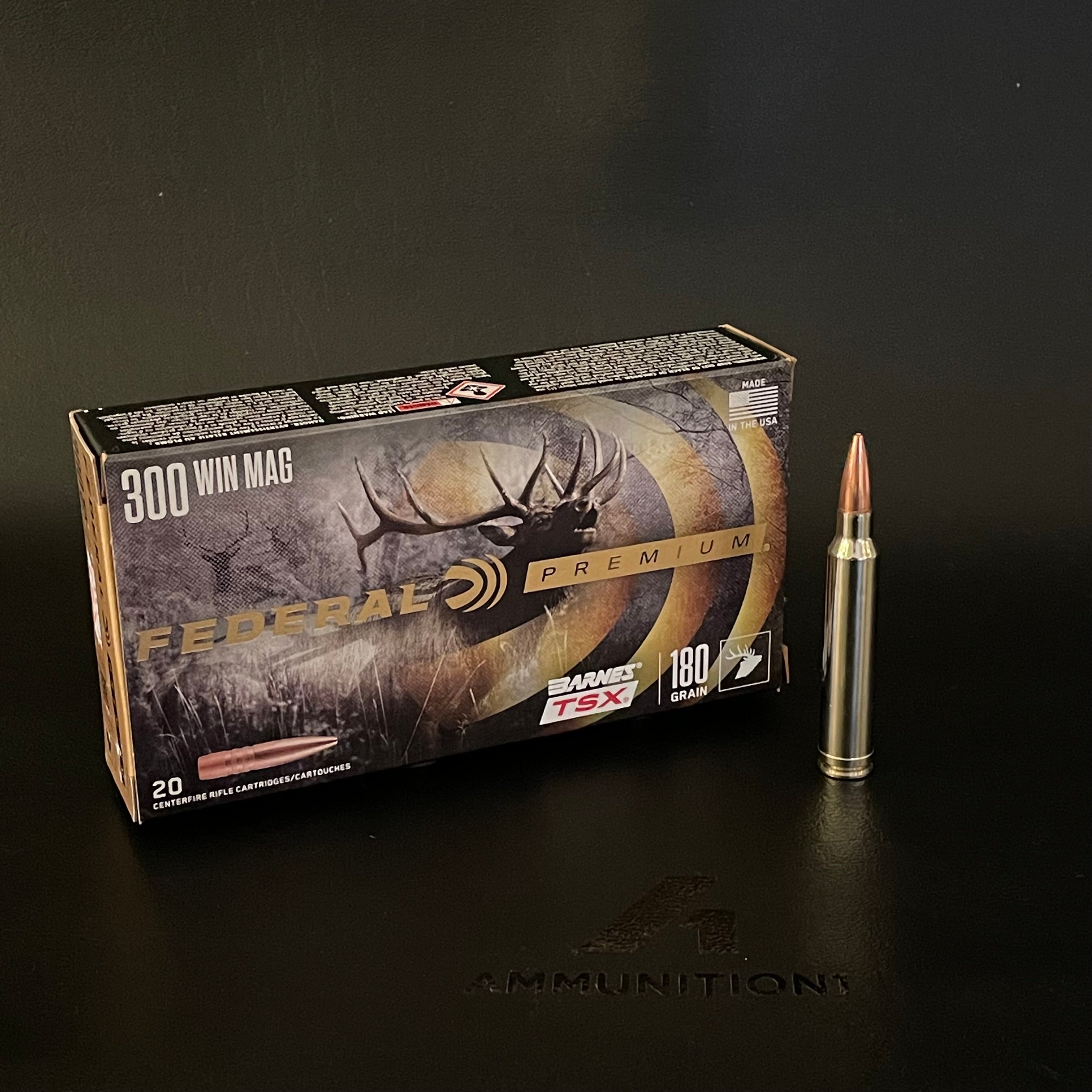 Federal Premium - .300 Win Mag - 180 Gr TSX - 20 Rnd/Bx