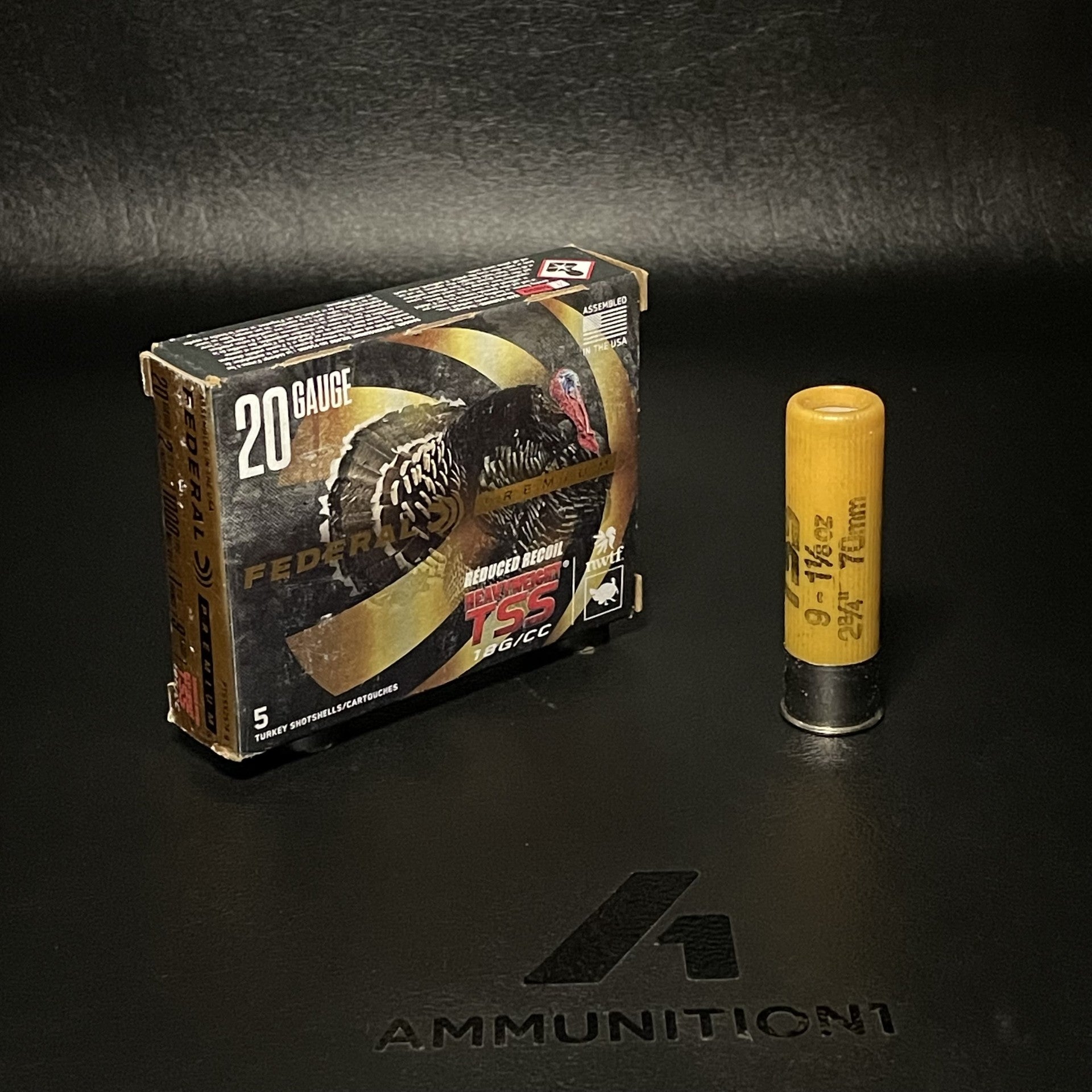 Federal Premium Turkey Heavyweight TSS - 20 Ga - 2.75" 1 1/8oz 9Shot - 5 Rnd/Bx