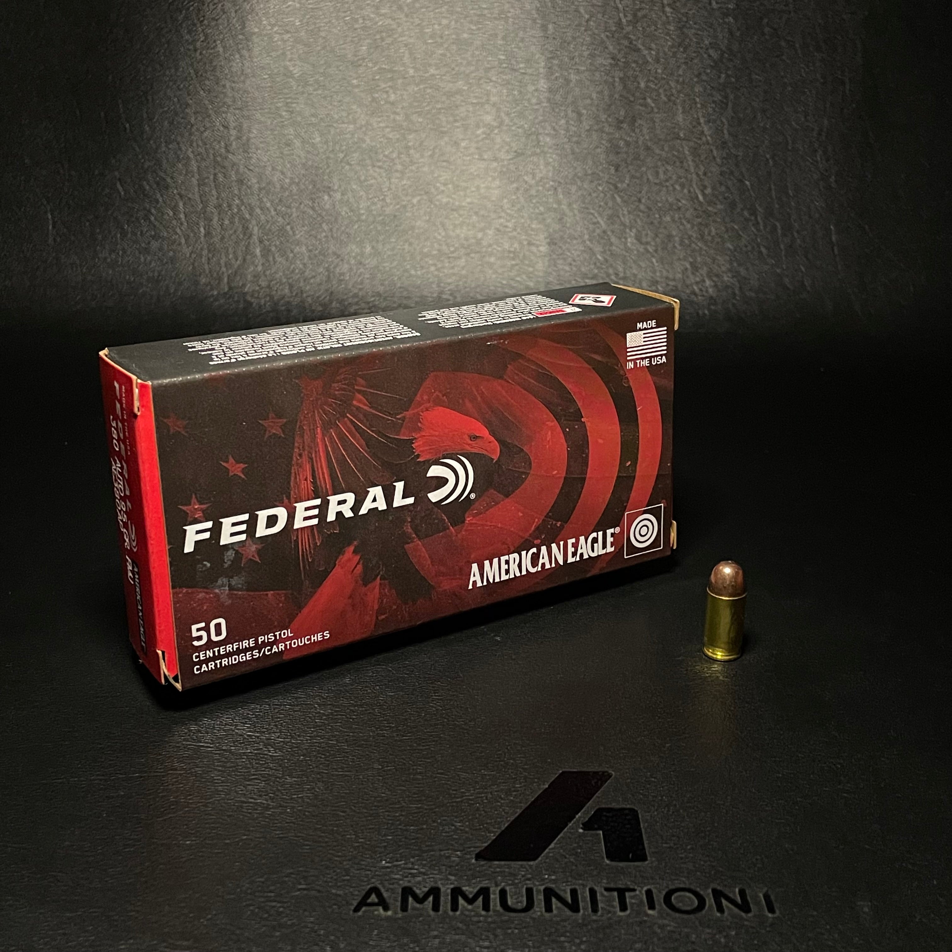 Federal American Eagle - 380 ACP - 95 Gr FMJ - 50 Rnd/Bx