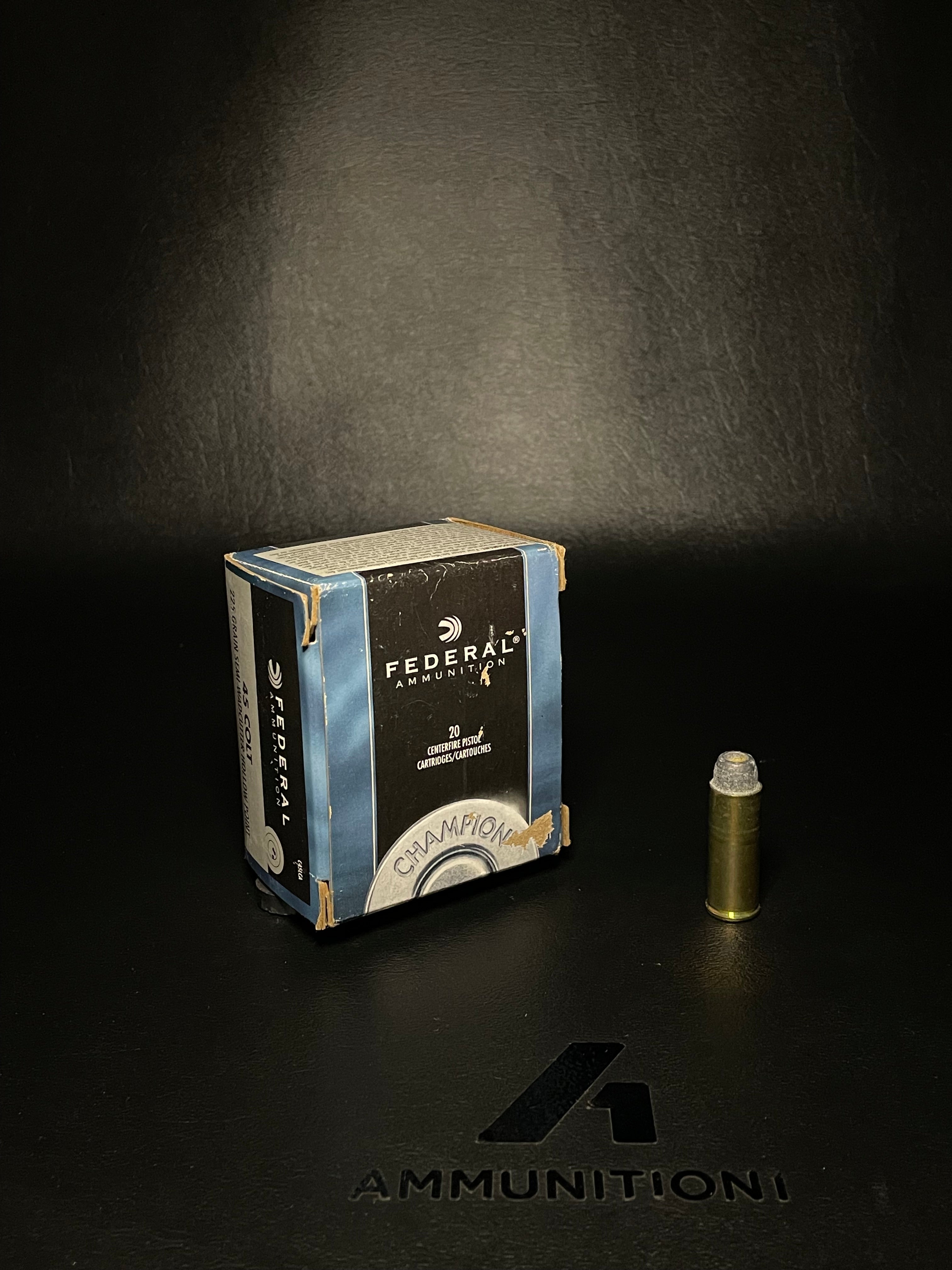 Federal Champion Training - 45 Colt - 225 Gr Semi Wadcutter HP - 20 Rnd/Bx