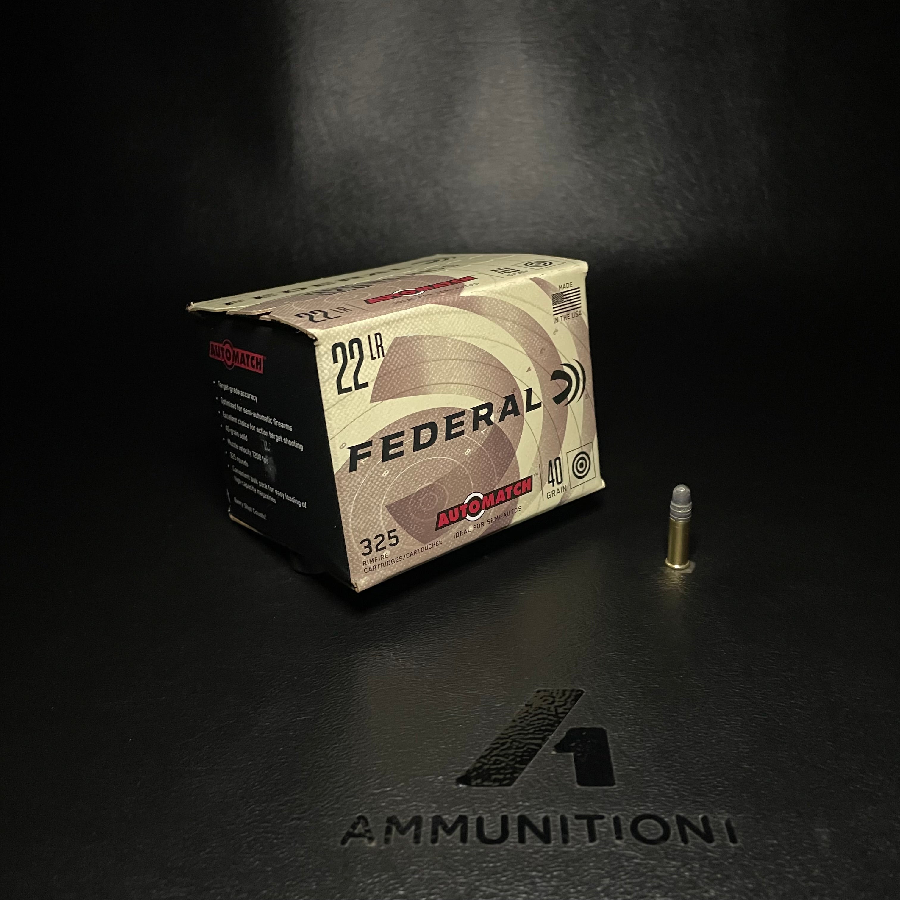 Federal Champion Training Auto Match - 22LR - 40 Gr LRN - 325 Rnd/Bx
