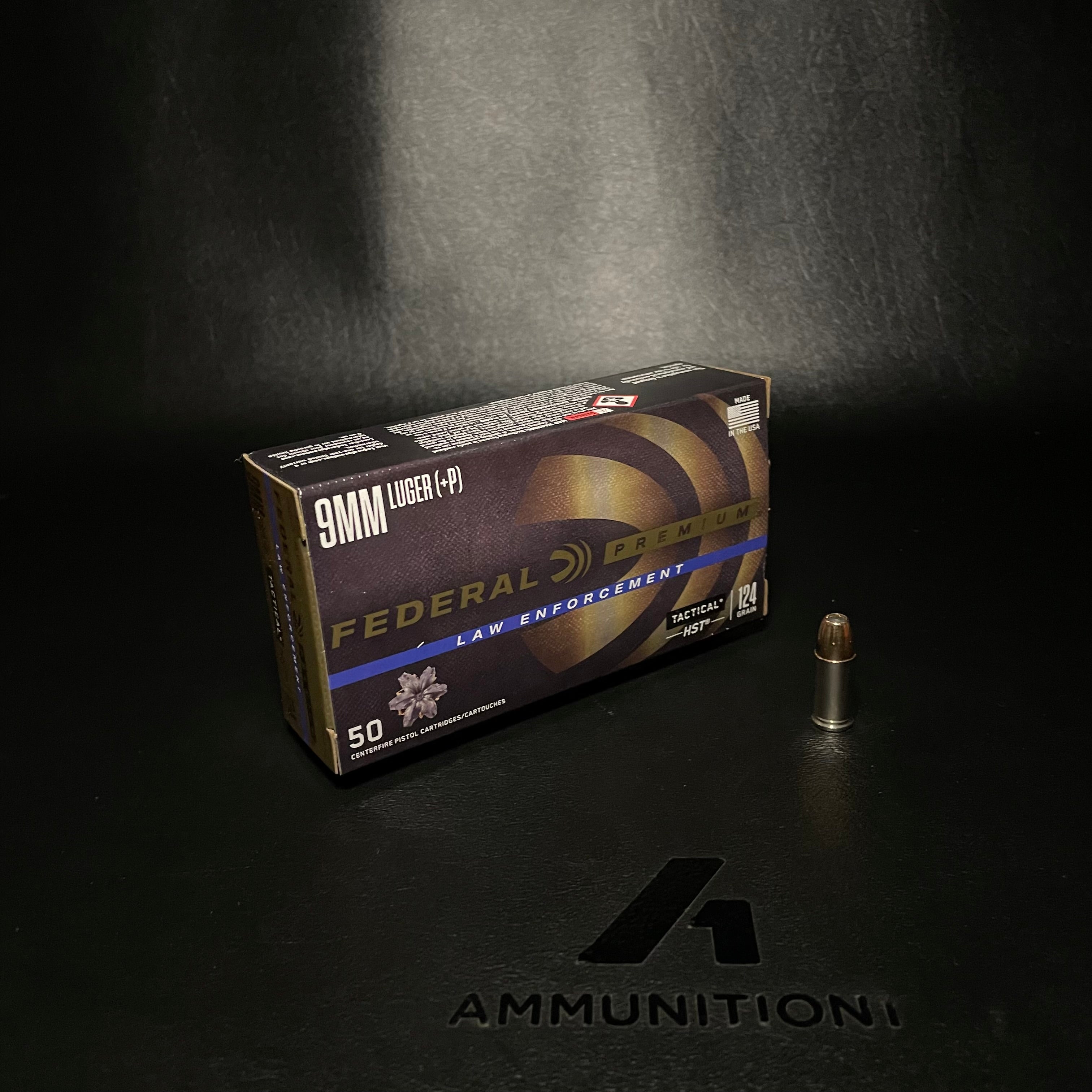 Federal Premium Personal Defense - 9mm +P - 124 Gr HST JHP - 50 Rnd/bx