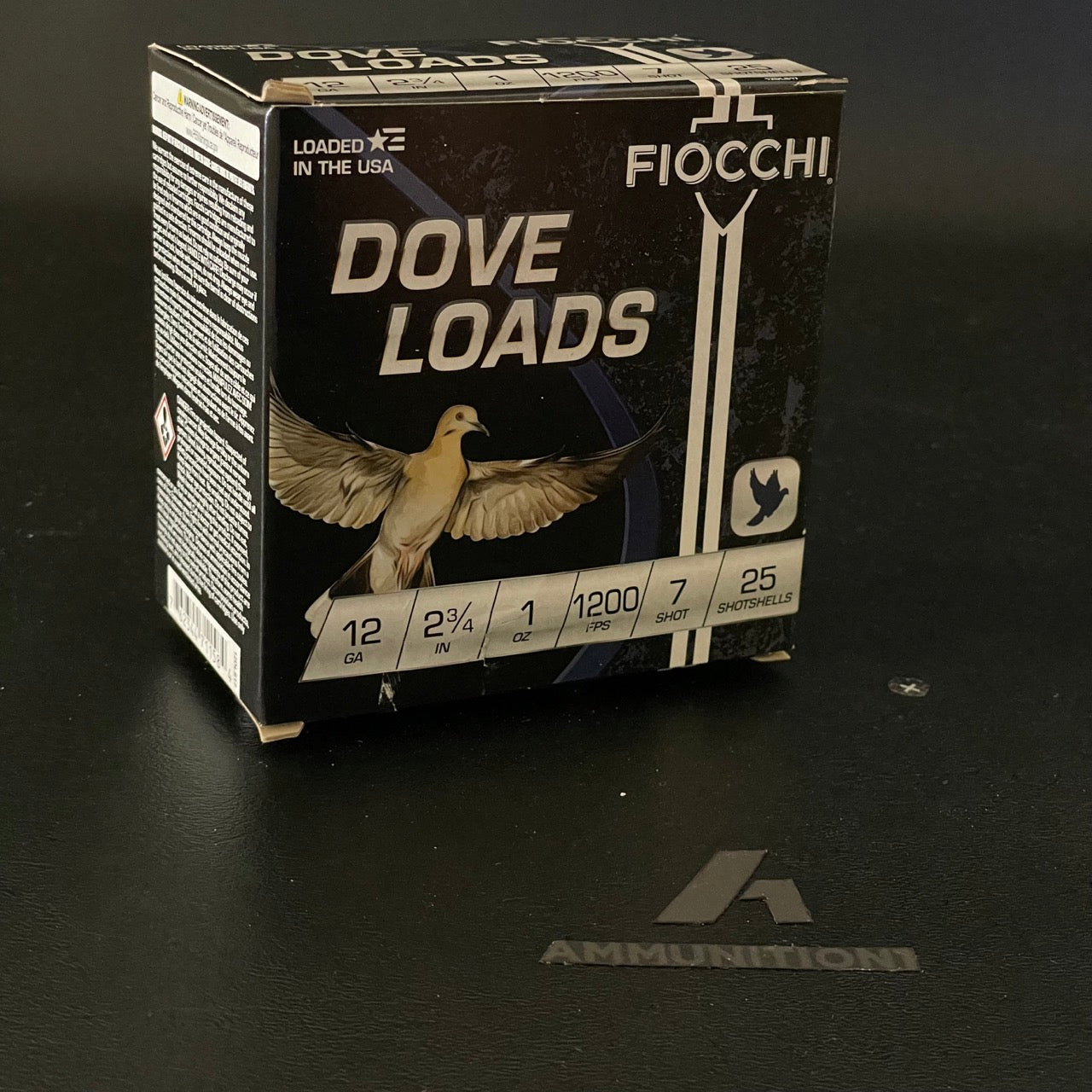 Fiocchi Dove & Quail Steel - 12 Ga 2.75" 1 oz #7 - 25 Rnd/Bx