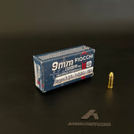 Fiocchi Training Dynamics - 9mm - 115 Gr FMJ - 50 Rnd/Bx