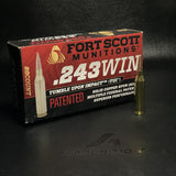 Fort Scott - 243 Win - 80 Gr TUI - 20 Rnd/Bx