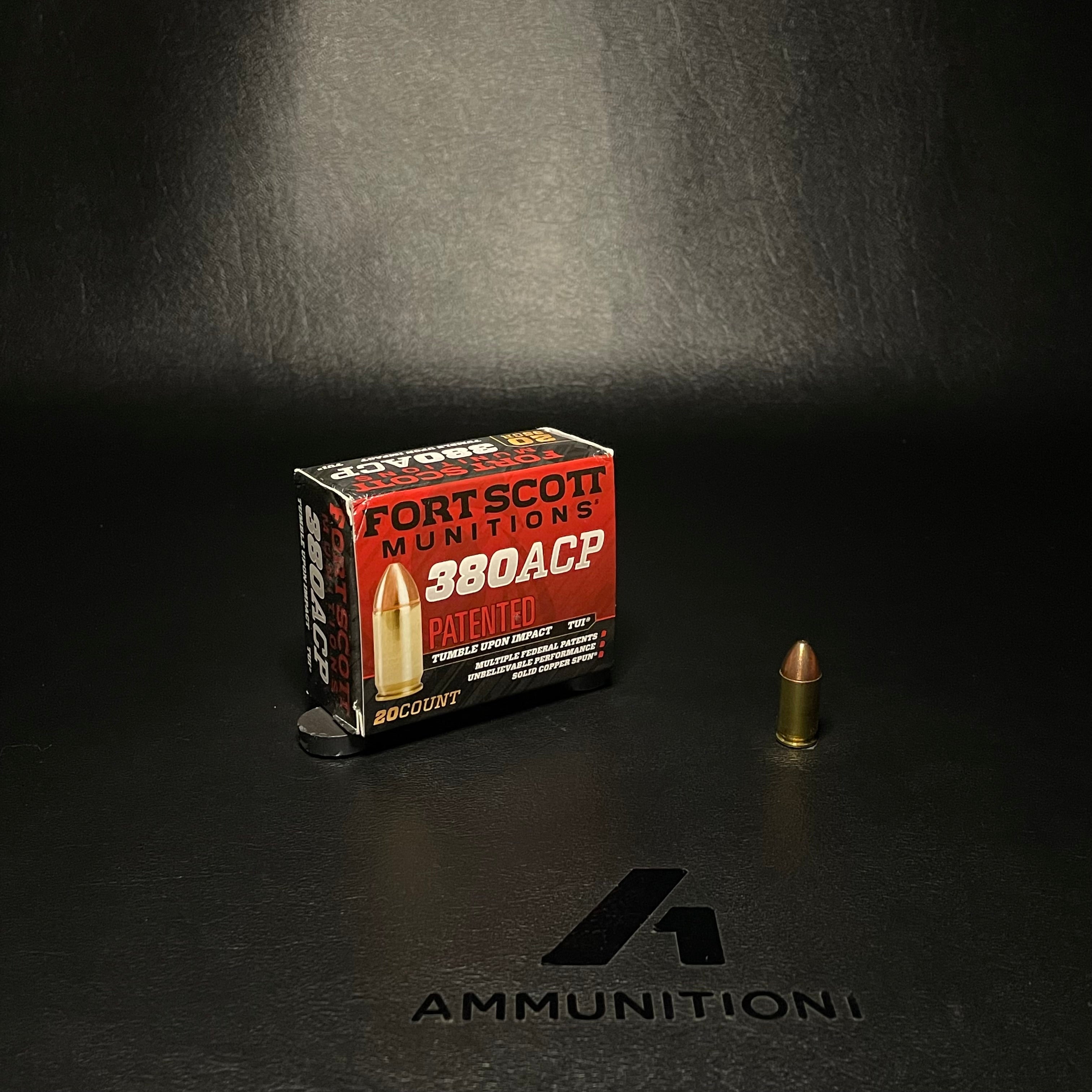 Fort Scott - 380 ACP - 95 Gr TUI - 20 Rnd/Bx