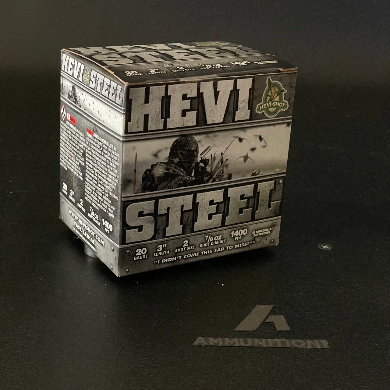 HEVI-Shot Hevi-Steel - 20Ga - 3" 7/8 oz #2 - 25 Rnd/Bx