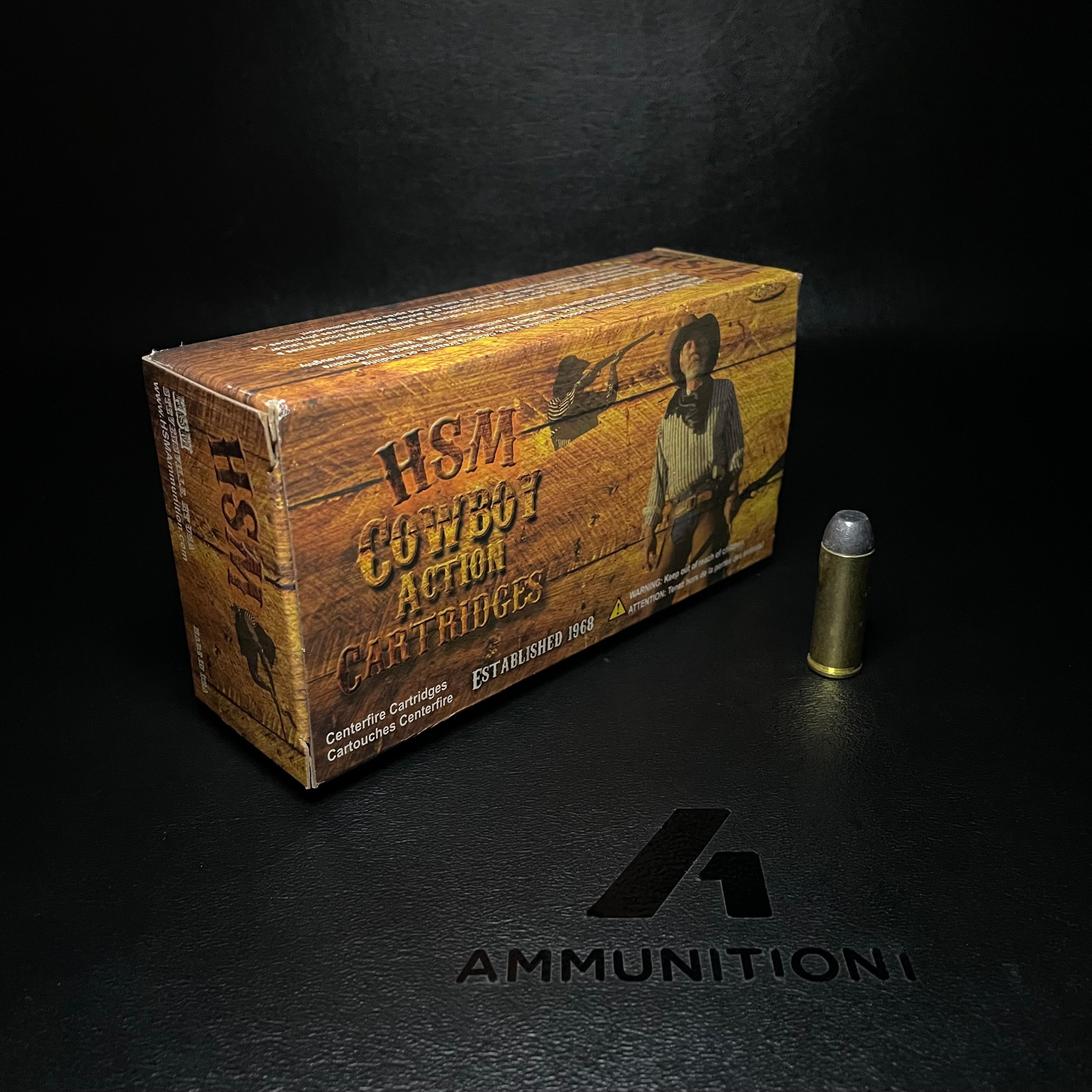 HSM Cowboy Action - 45 Colt - 200 Gr - RNFP - 50 Rnd/Bx