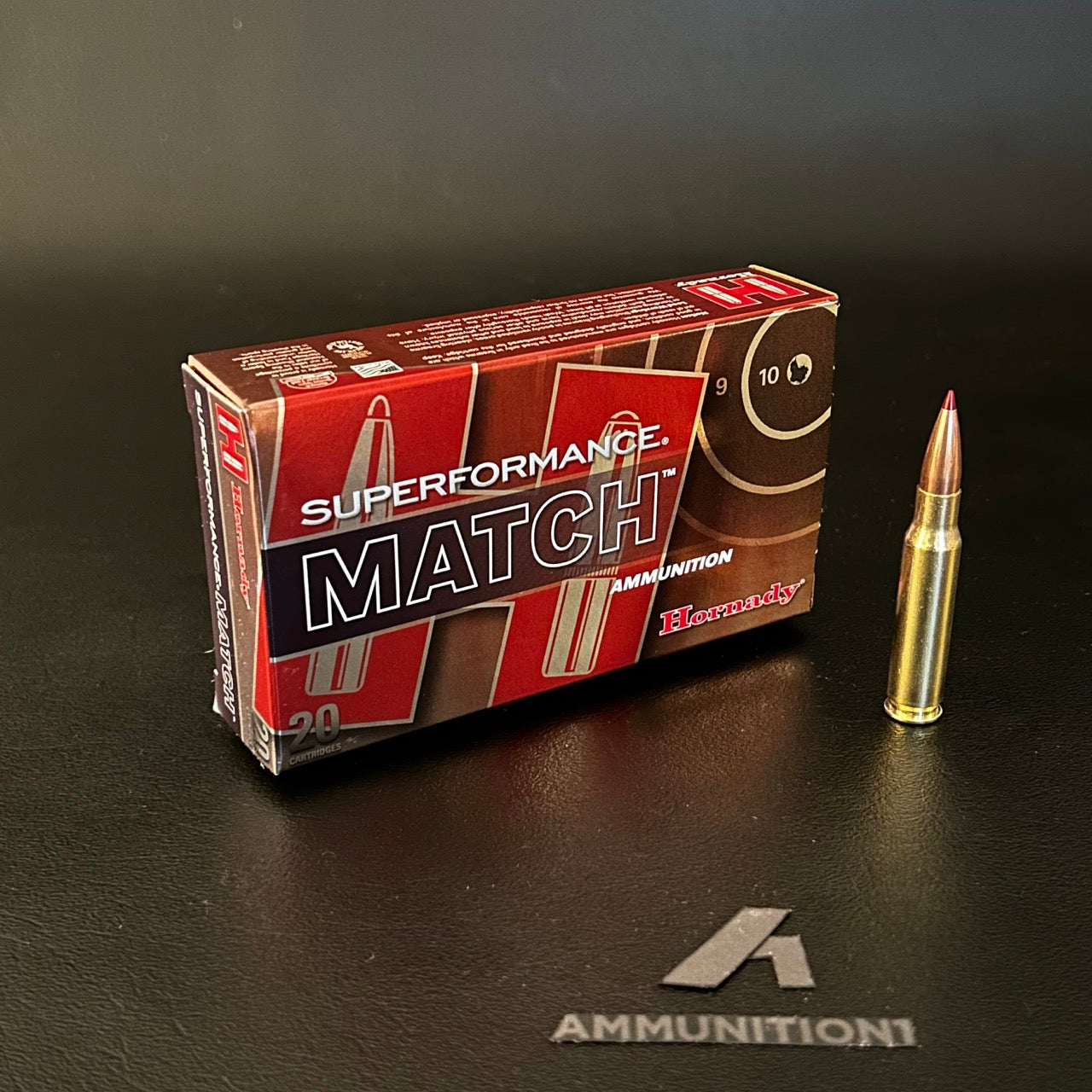 Hornady Superformance Match - .308 Win - 168 Gr ELD - 20 Rnd/Bx
