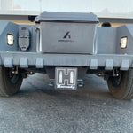 Hornady - Hitch Cover - Black White Plastic 2.0" Long - Far